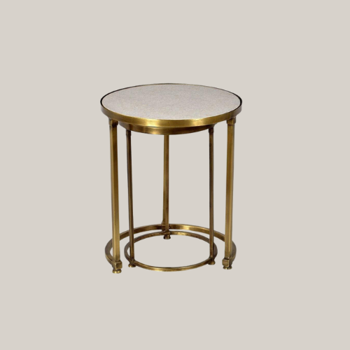 Gold Round Nesting Tables